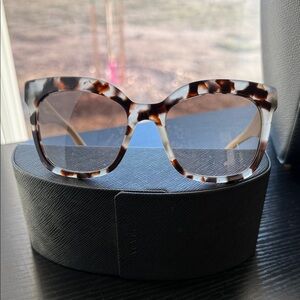 Prada Brown Tortoise Sunglasses